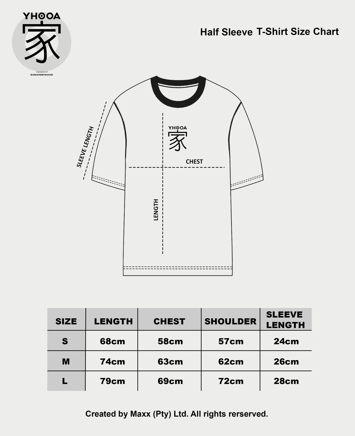 Size chart 5