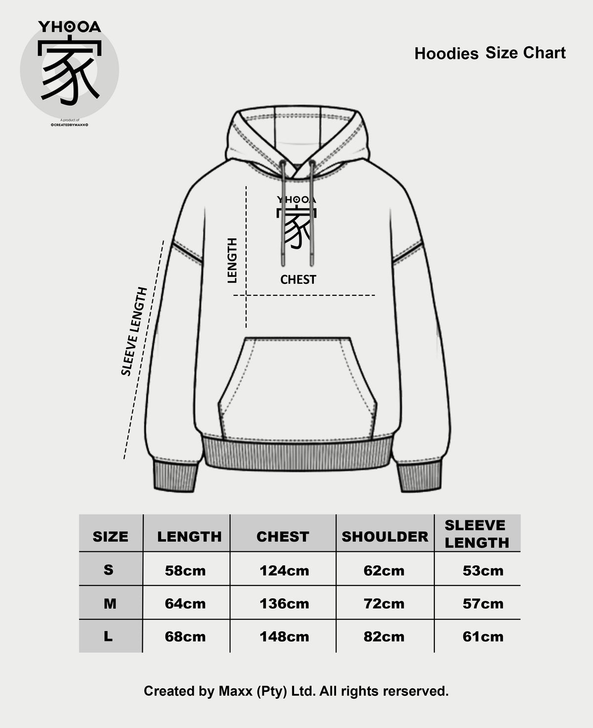 Size chart 2