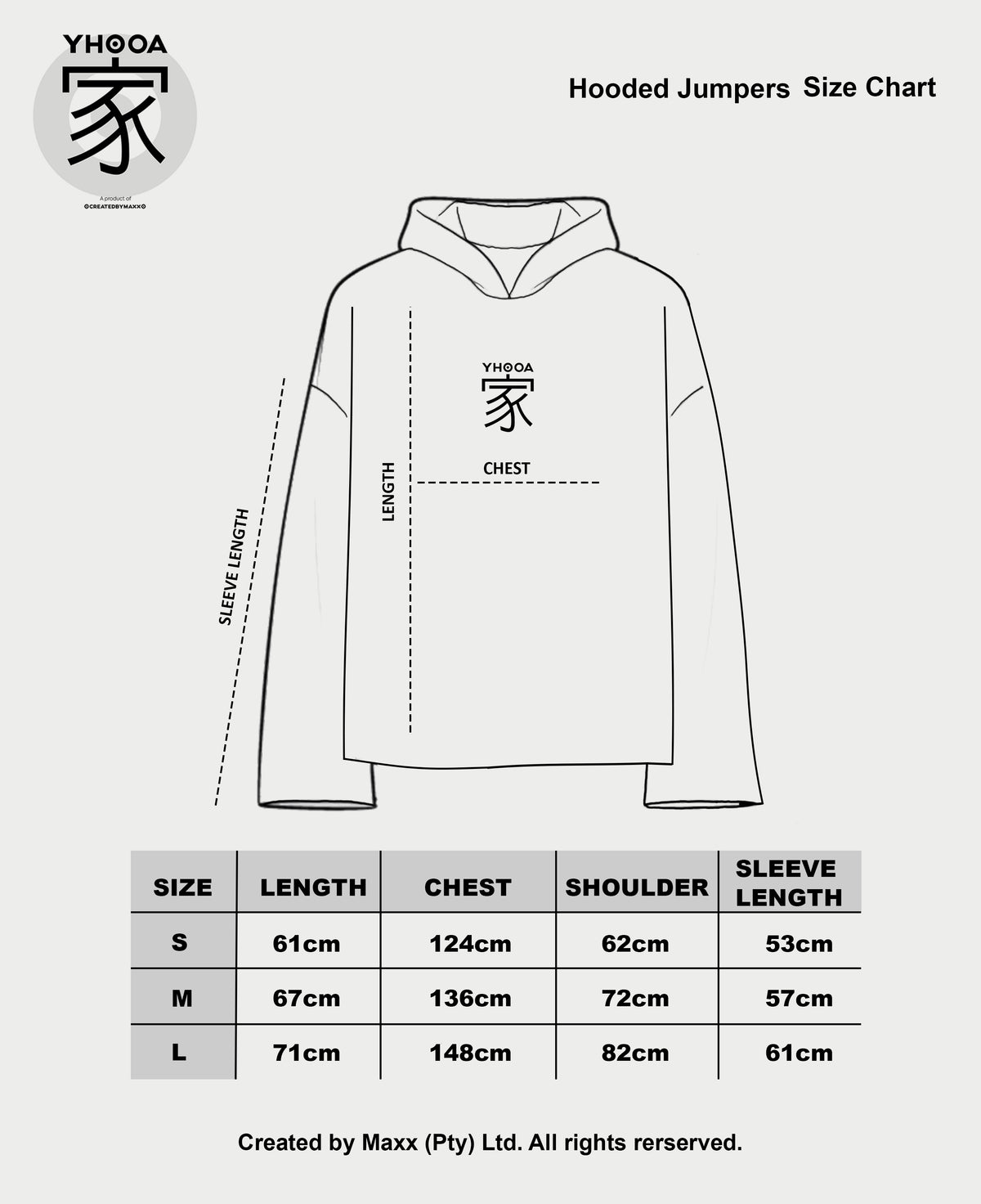 Size chart 3
