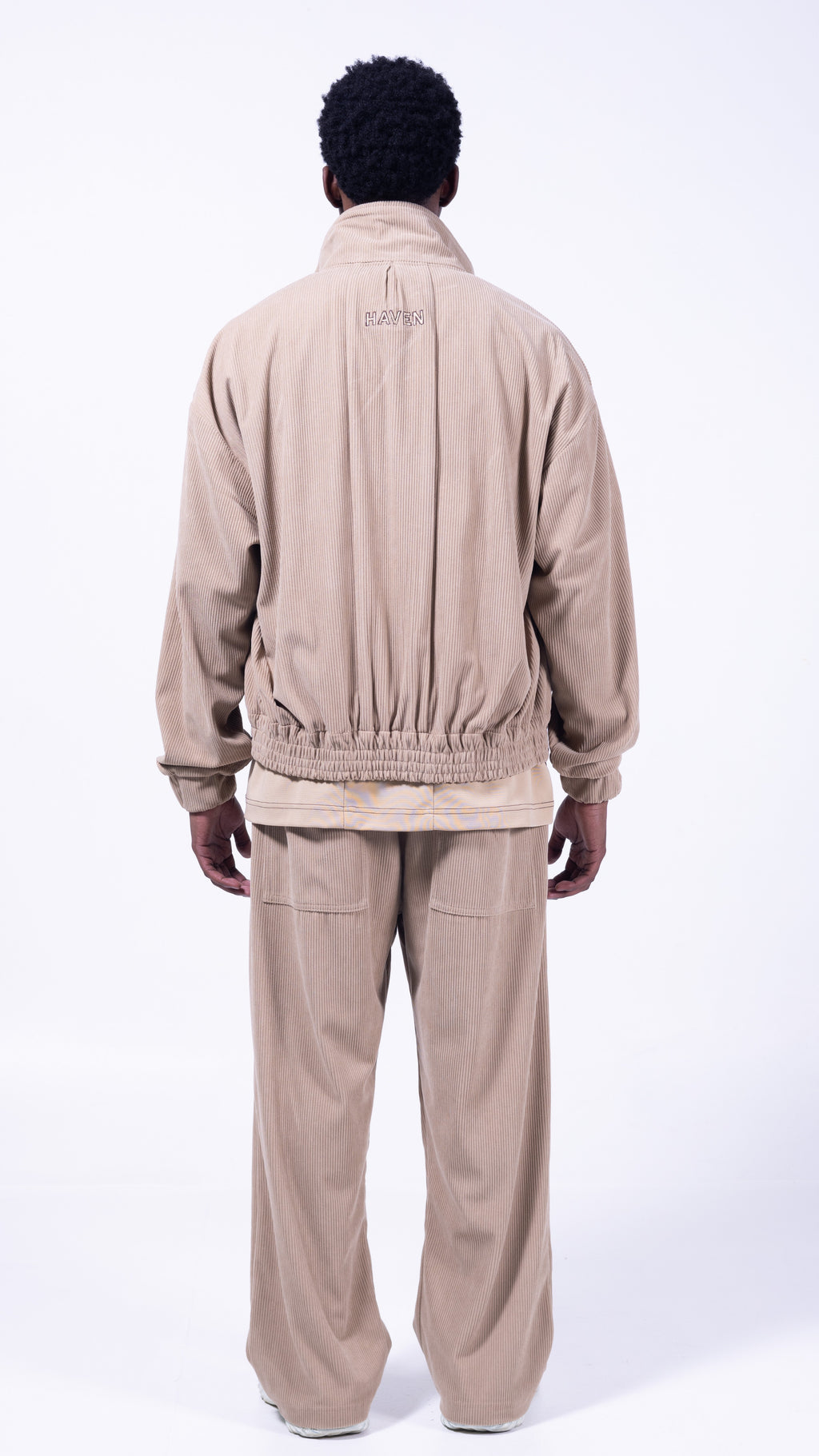 FOUNDATION Straight Leg Pants - Oatmeal