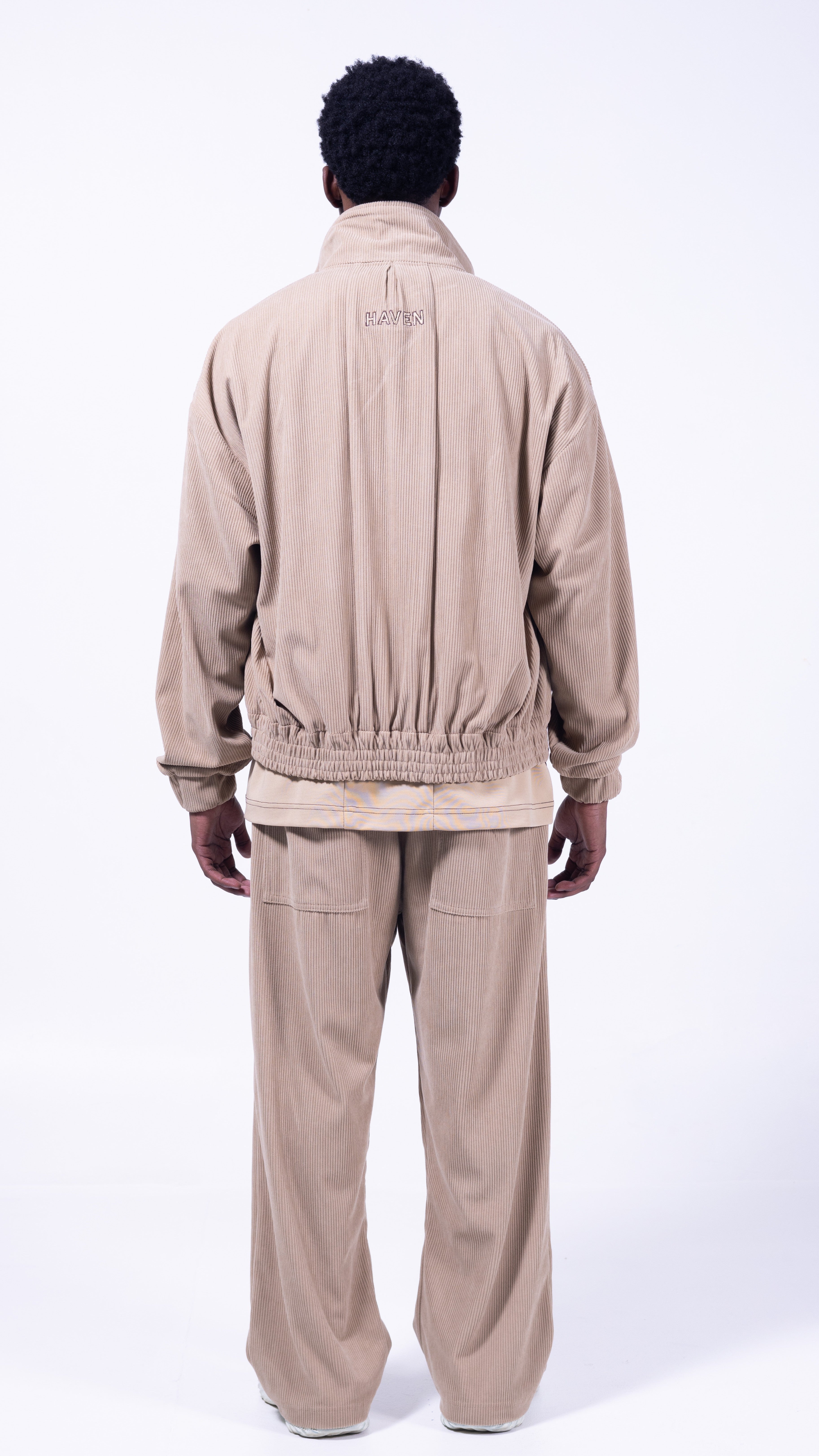 FOUNDATION Straight Leg Pants - Oatmeal