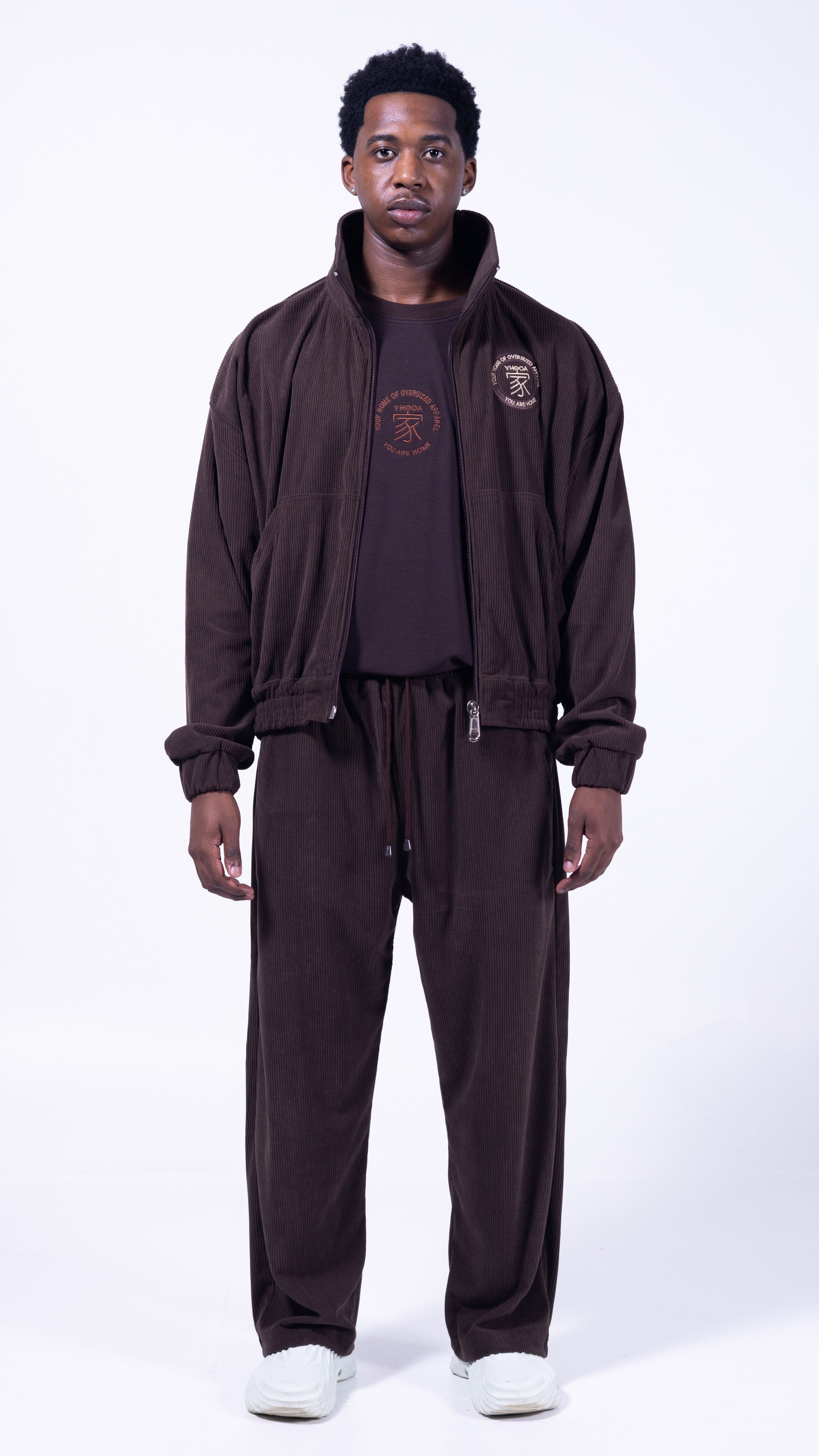 FOUNDATION Straight Leg Pants - Coffee