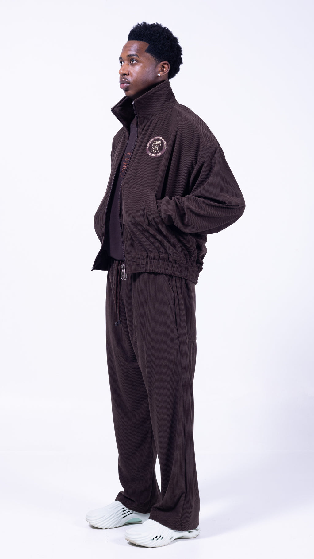 FOUNDATION Straight Leg Pants - Coffee