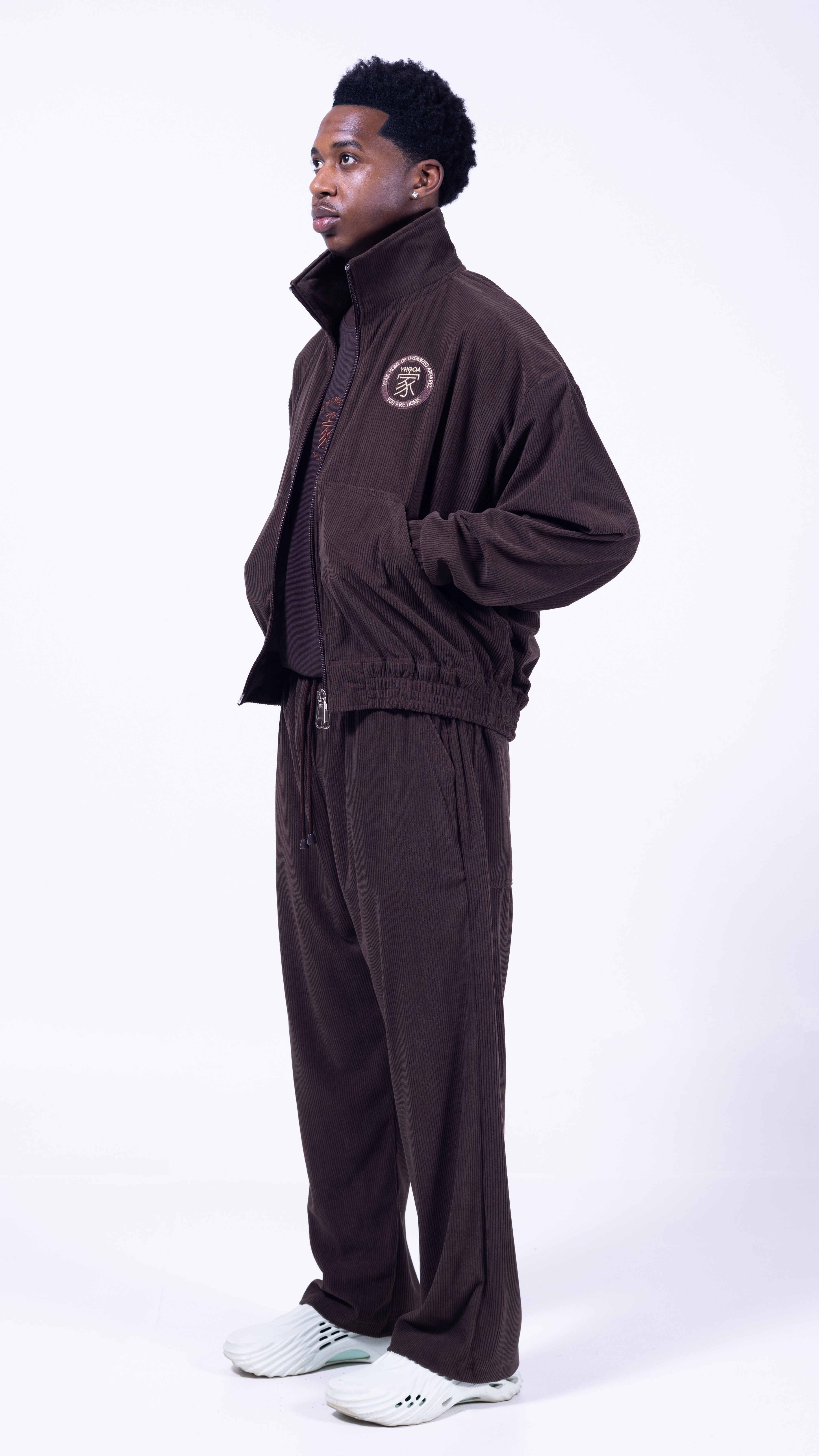 FOUNDATION Straight Leg Pants - Coffee