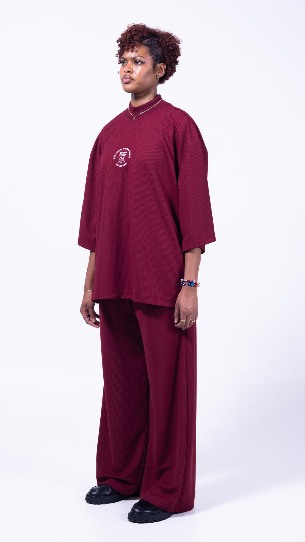 FLOW STATE Drop Tee - Maroon