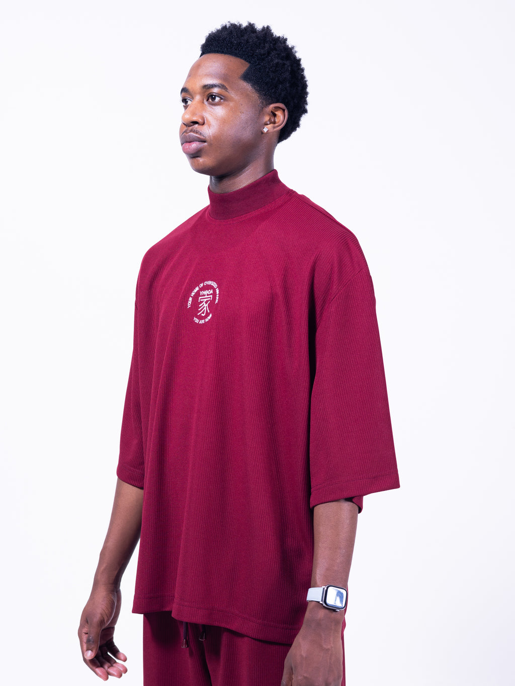 FLOW STATE Drop Tee - Maroon