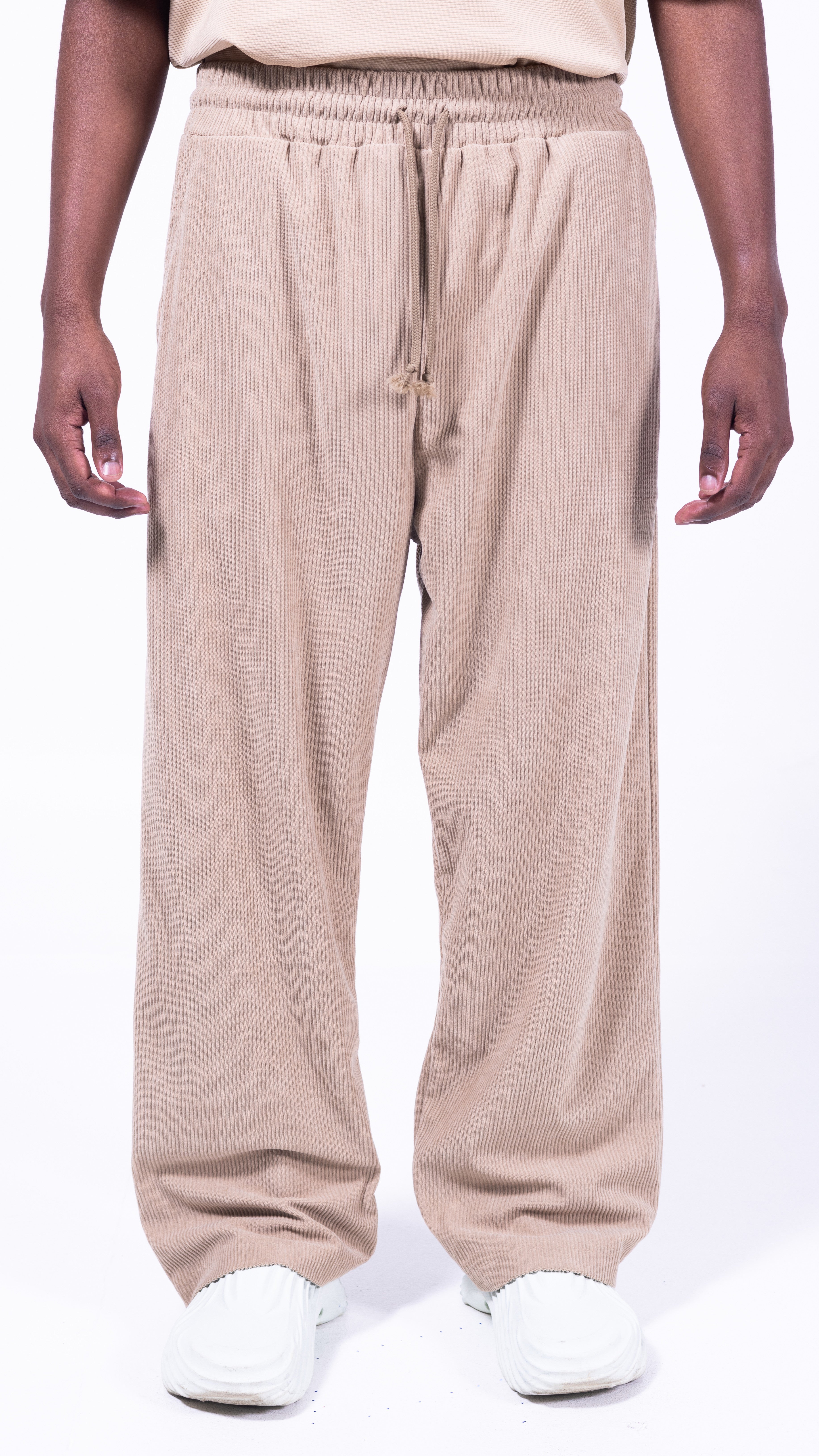 FOUNDATION Straight Leg Pants - Oatmeal