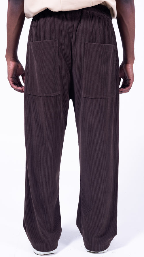 FOUNDATION Straight Leg Pants - Coffee