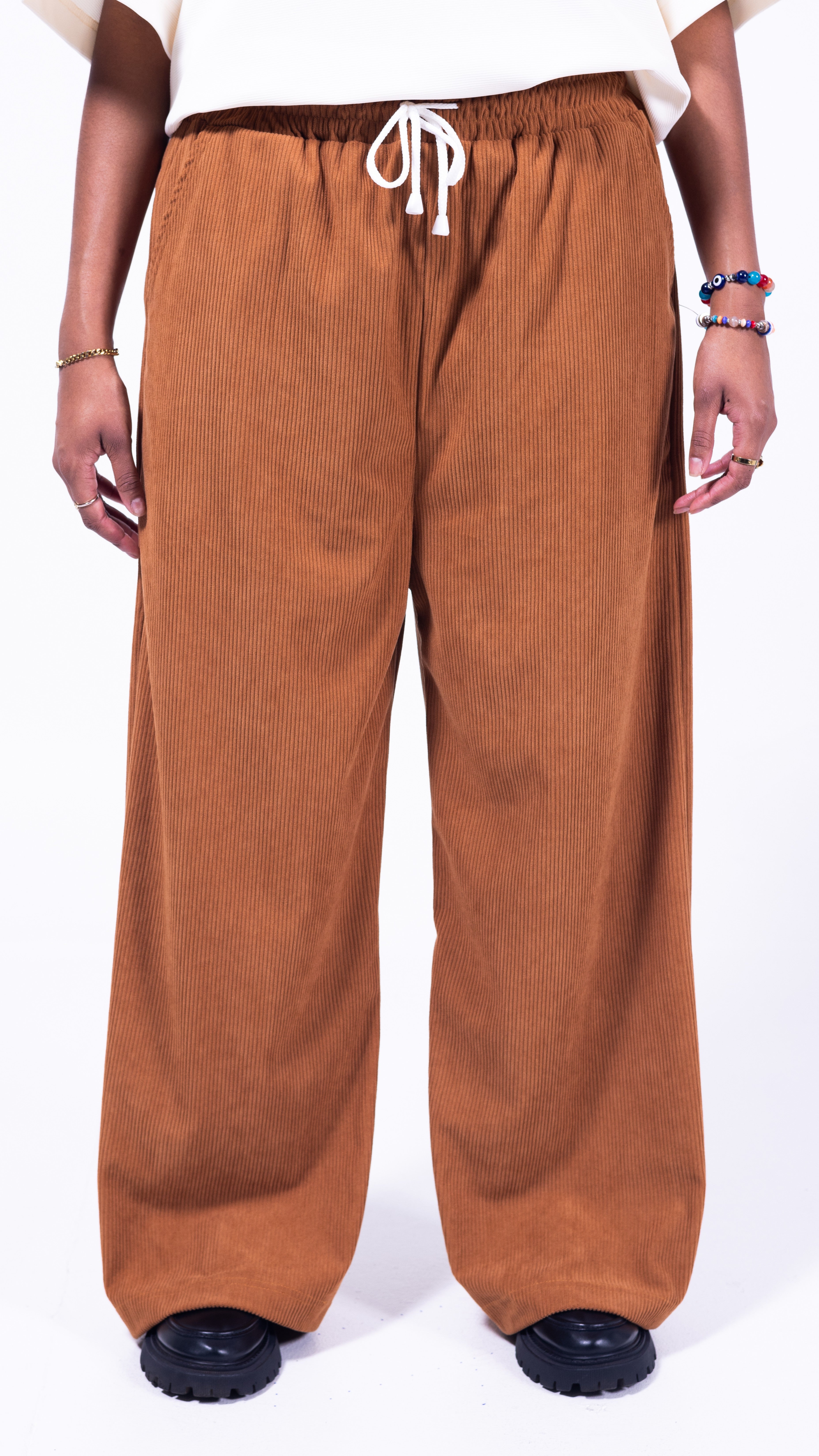FOUNDATION Wide Leg Pants - Cocoa