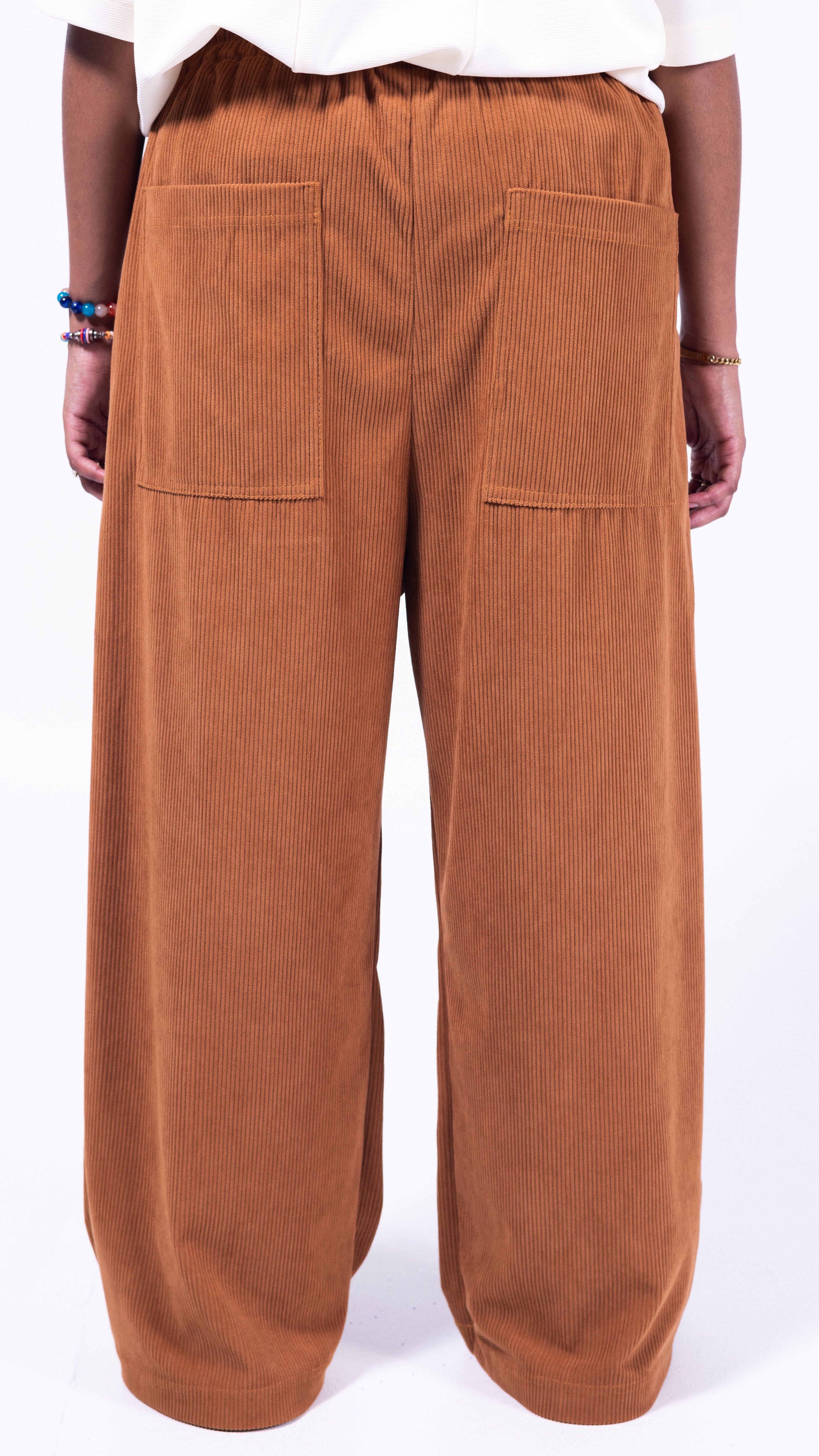 FOUNDATION Wide Leg Pants - Cocoa