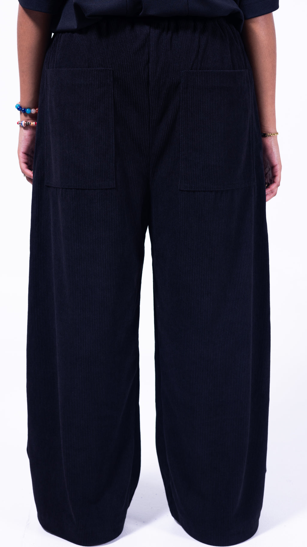 FOUNDATION Wide Leg Pants - Coal