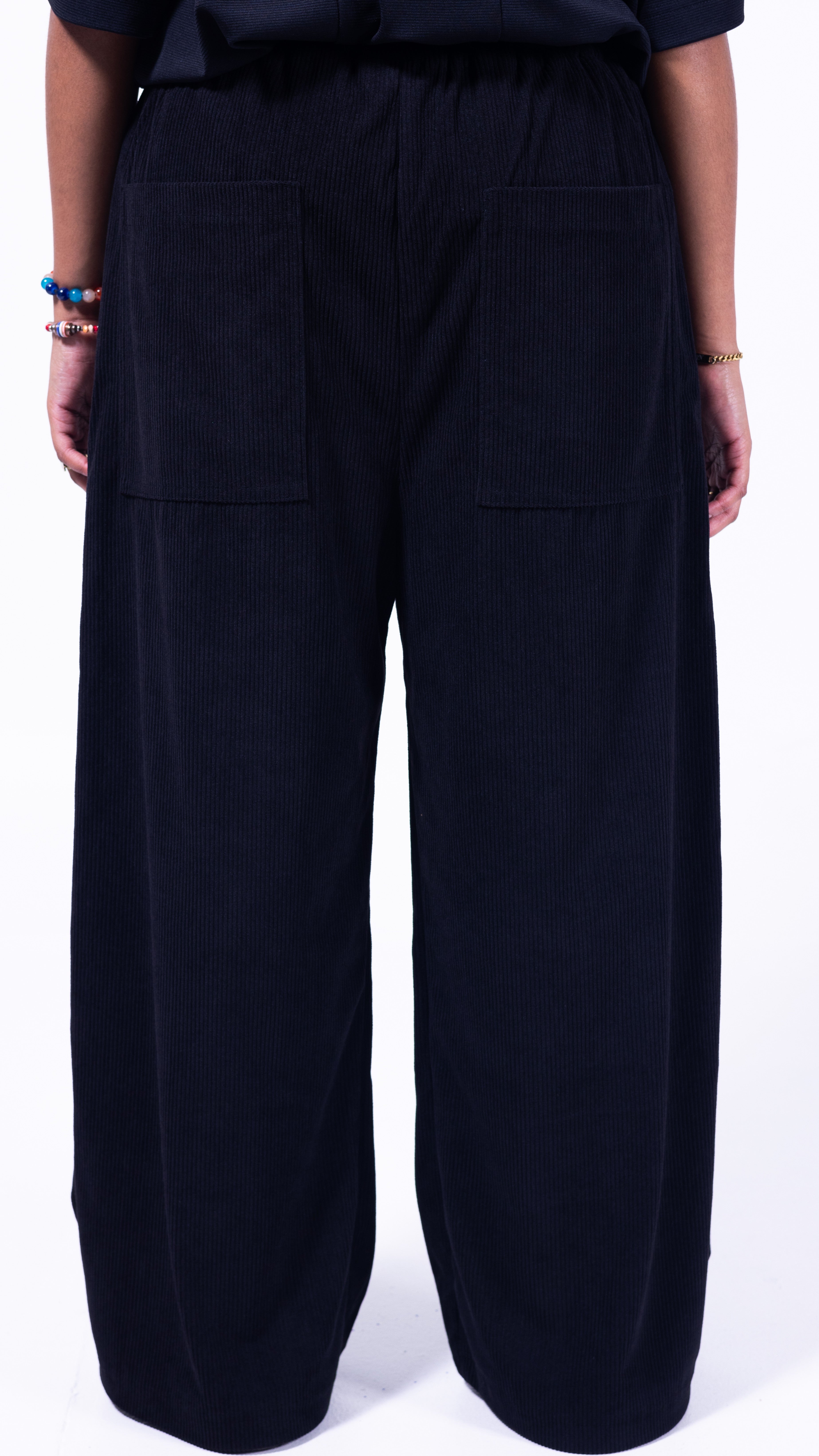 FOUNDATION Wide Leg Pants - Coal