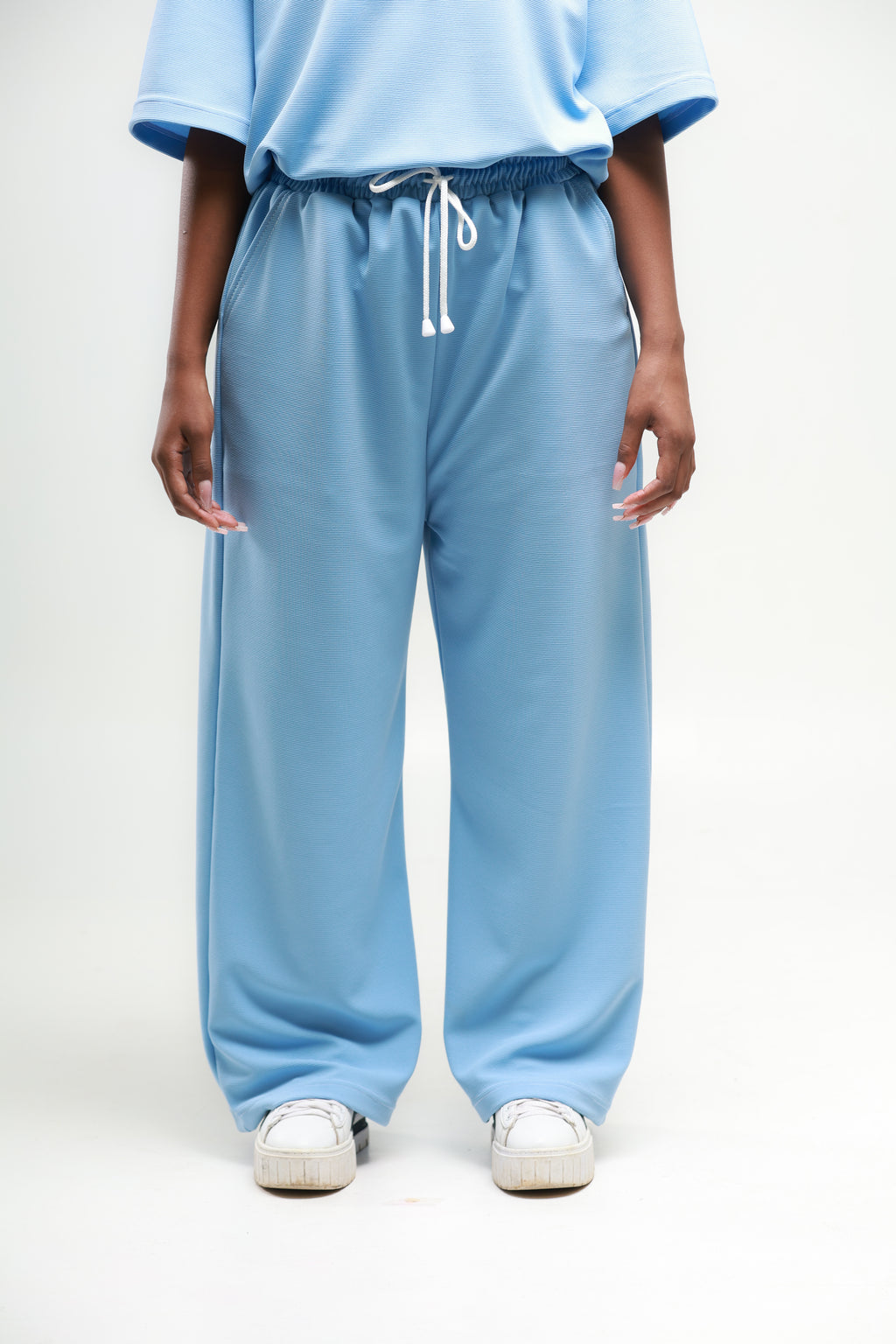 ORIGIN Wide Leg Pants - Powder Blue
