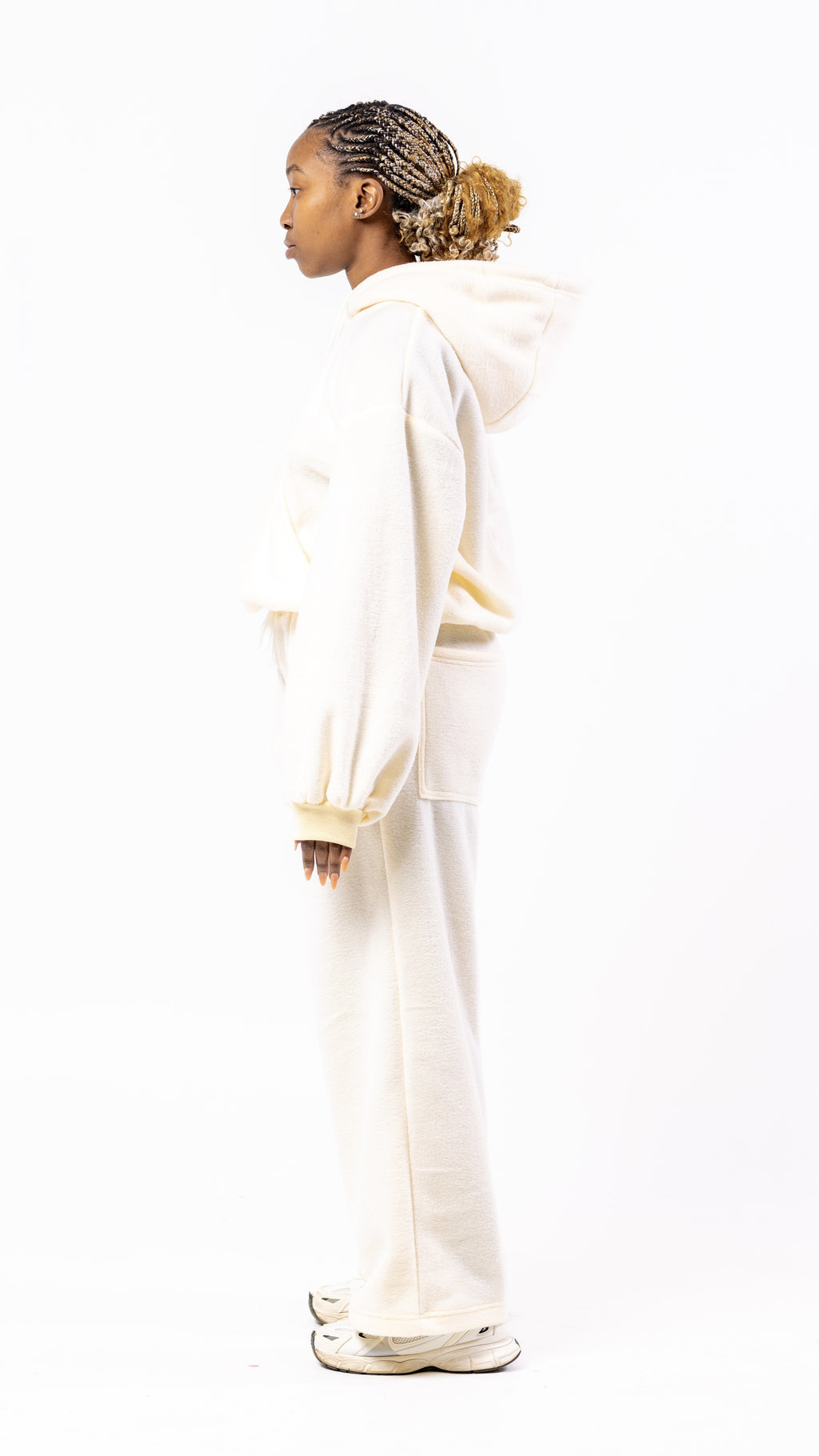 STILL Wide Leg Pants - Cream