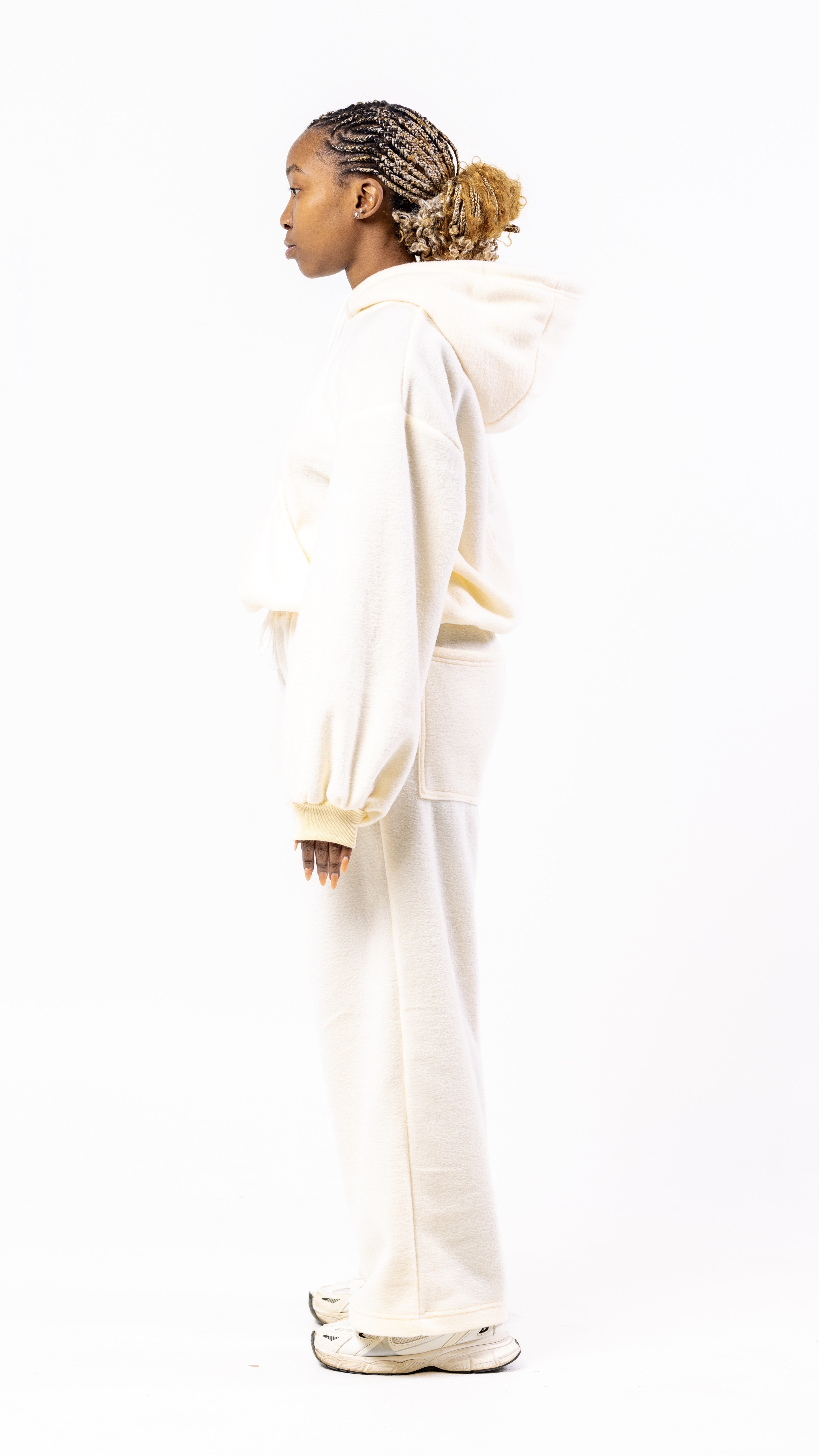 STILL Wide Leg Pants - Cream