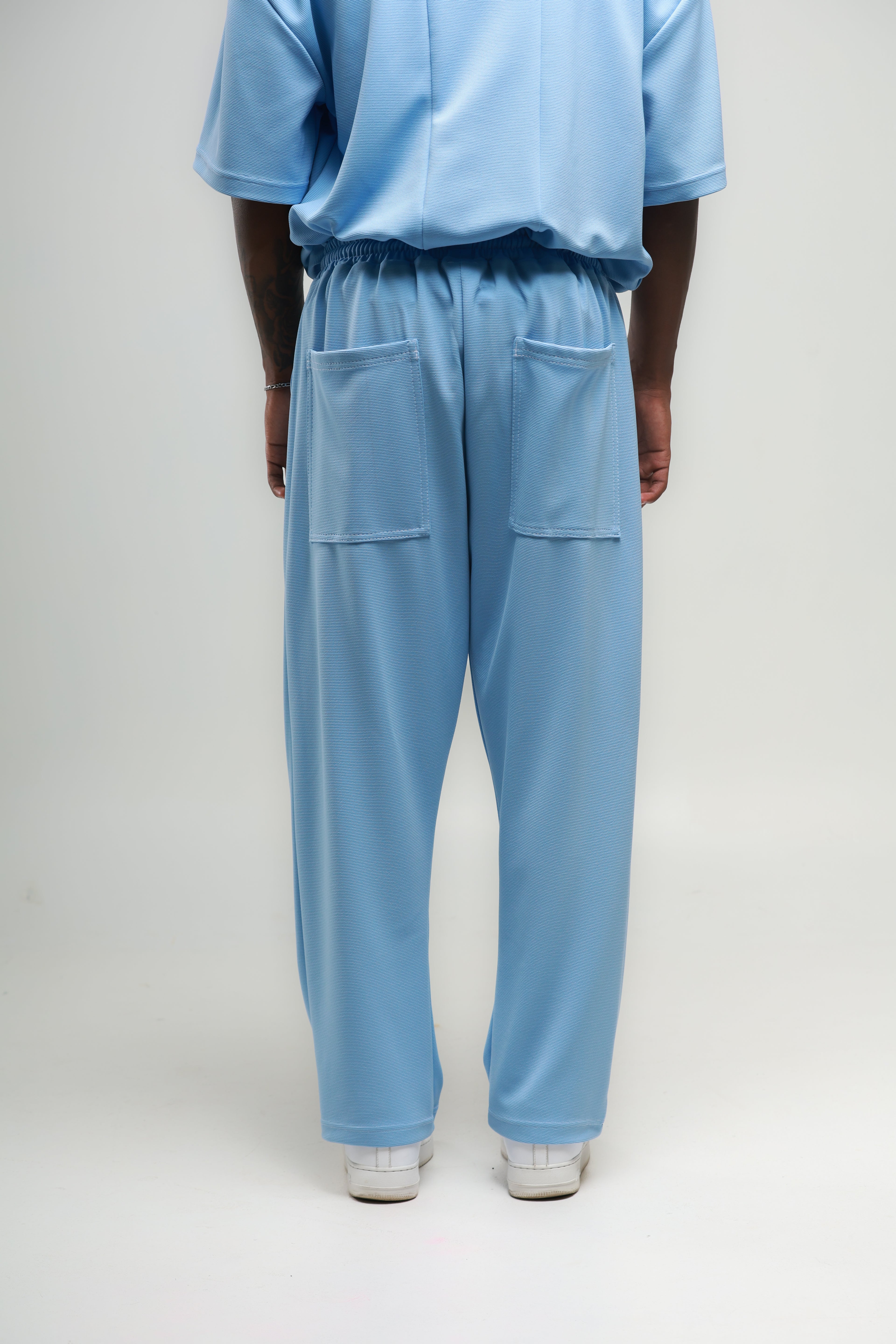 ORIGIN Straight Leg Pants - Powder Blue