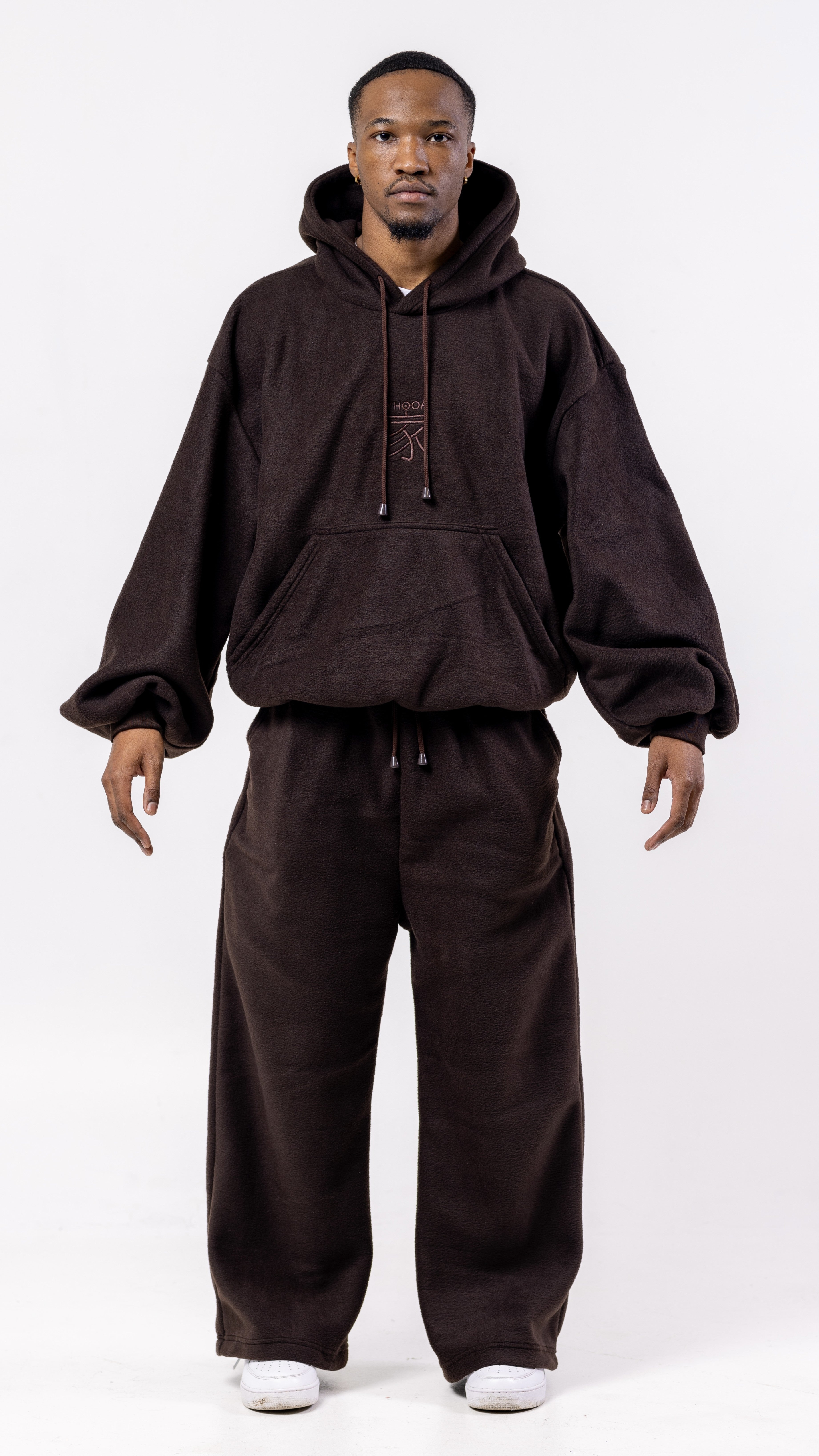 STILL Wide Leg Pants - Chocolate