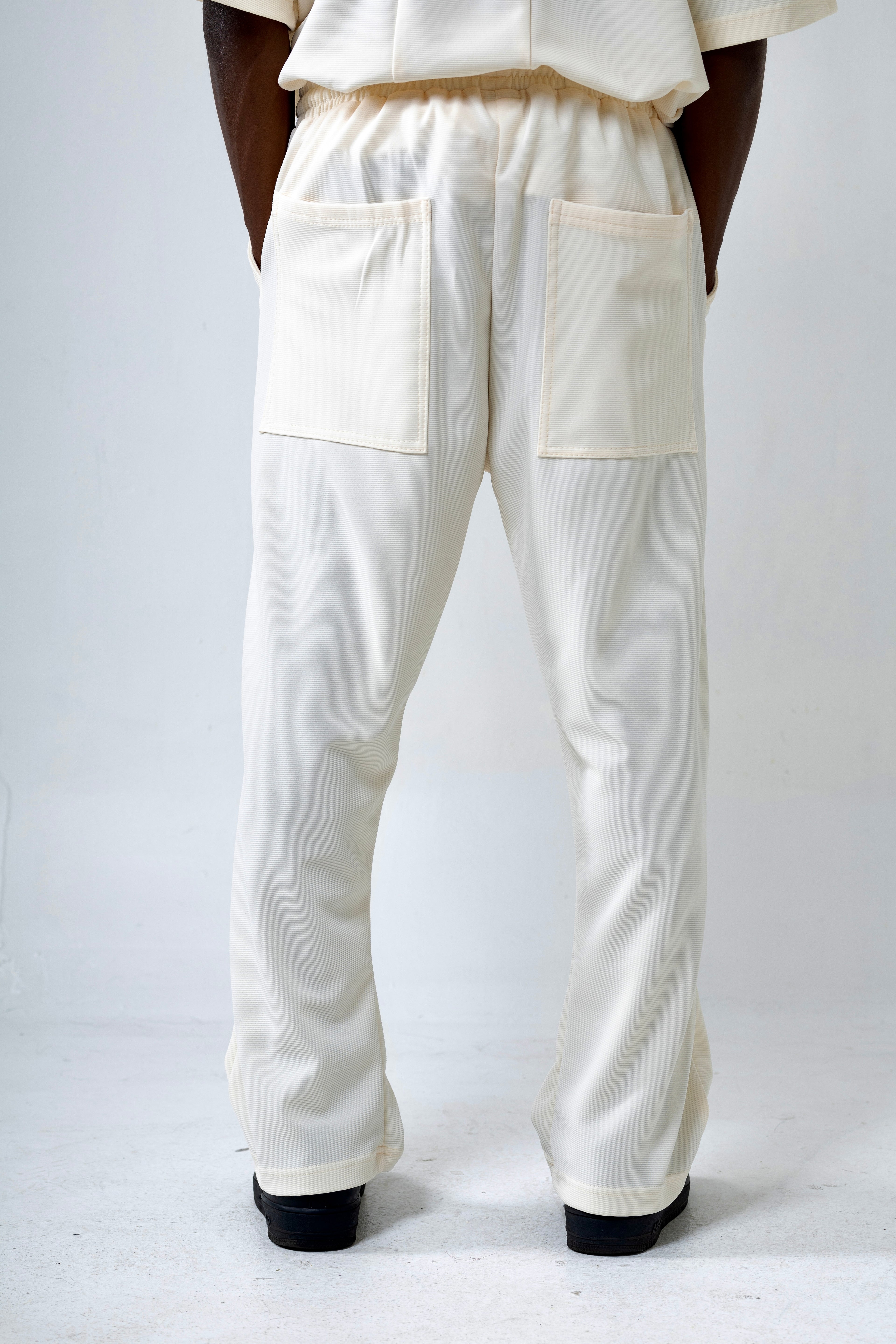 ORIGIN Straight Leg Pants - Cream