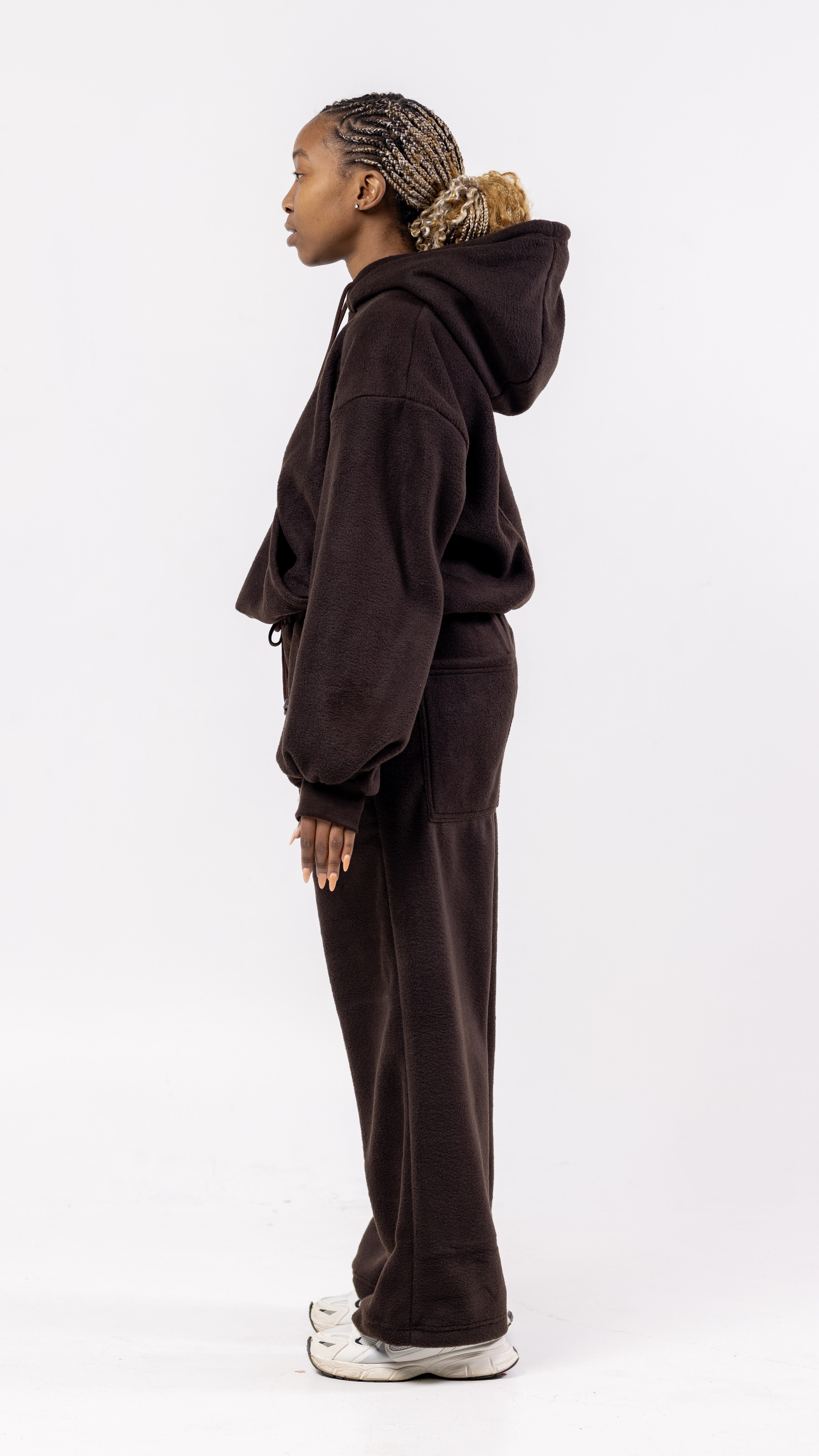 STILL Wide Leg Pants - Chocolate