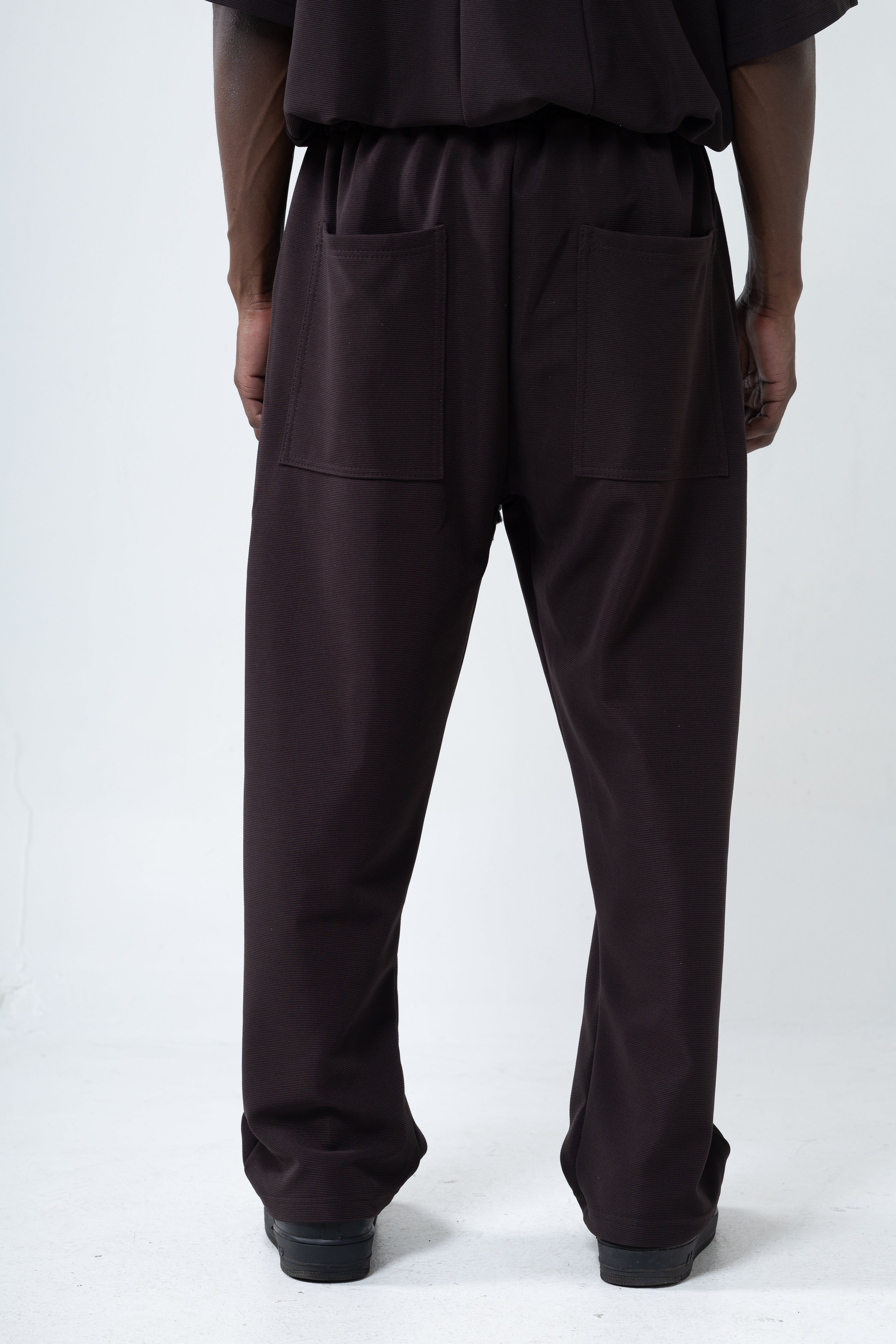 ORIGIN Straight Leg Pants - Chocolate