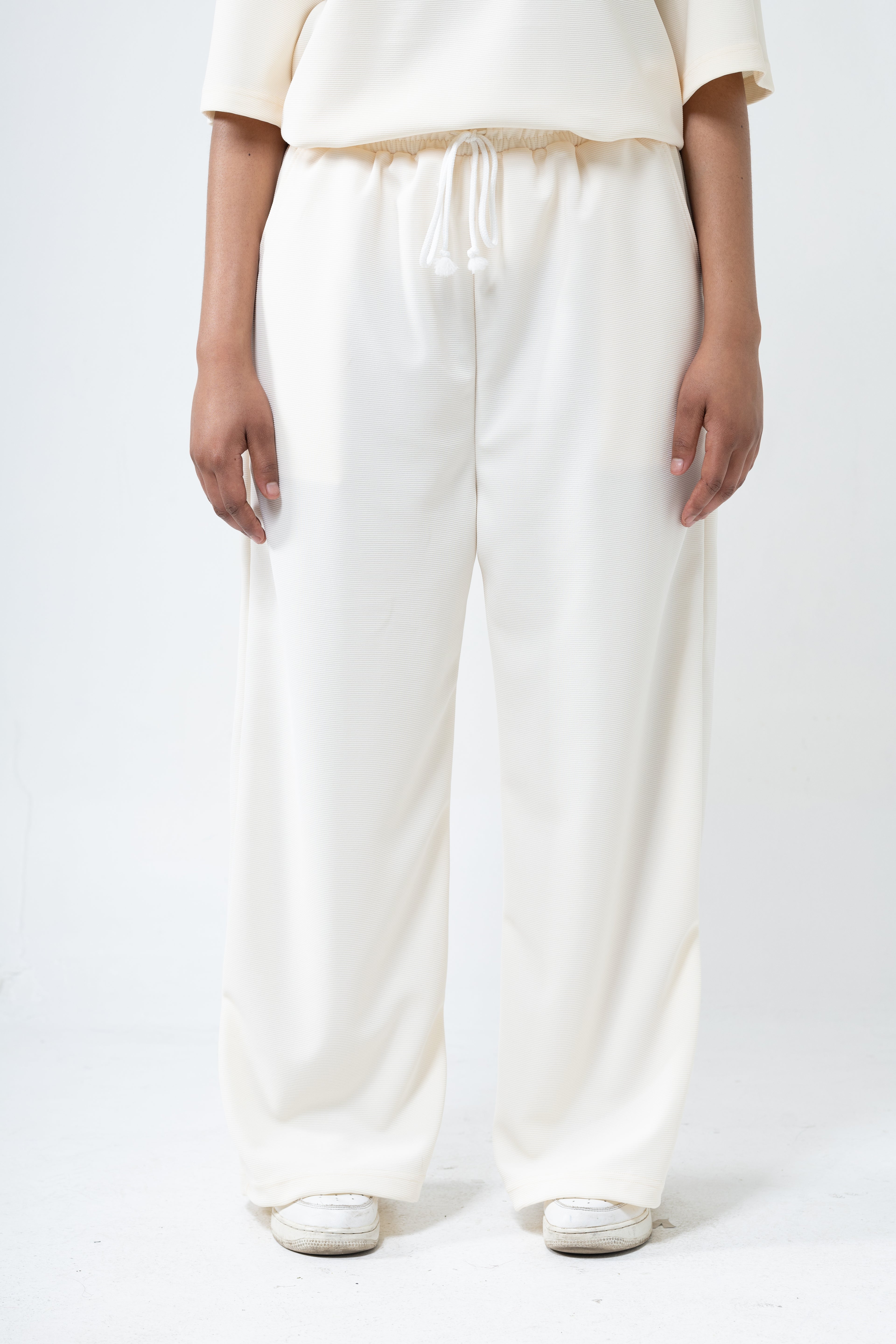 ORIGIN Wide Leg Pants - Cream