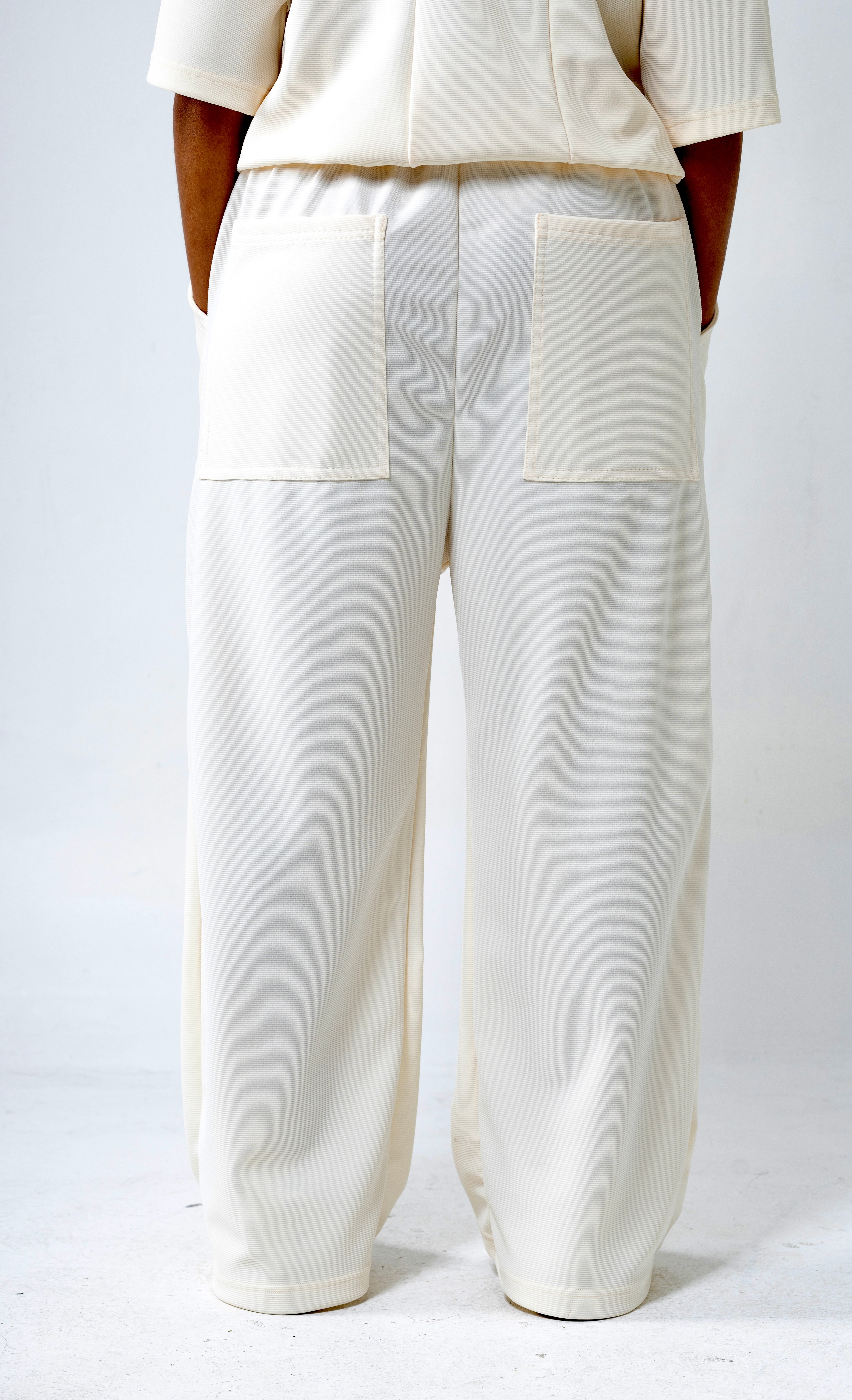 ORIGIN Wide Leg Pants - Cream