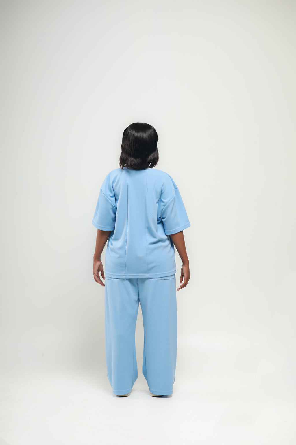 ORIGIN Wide Leg Pants - Powder Blue
