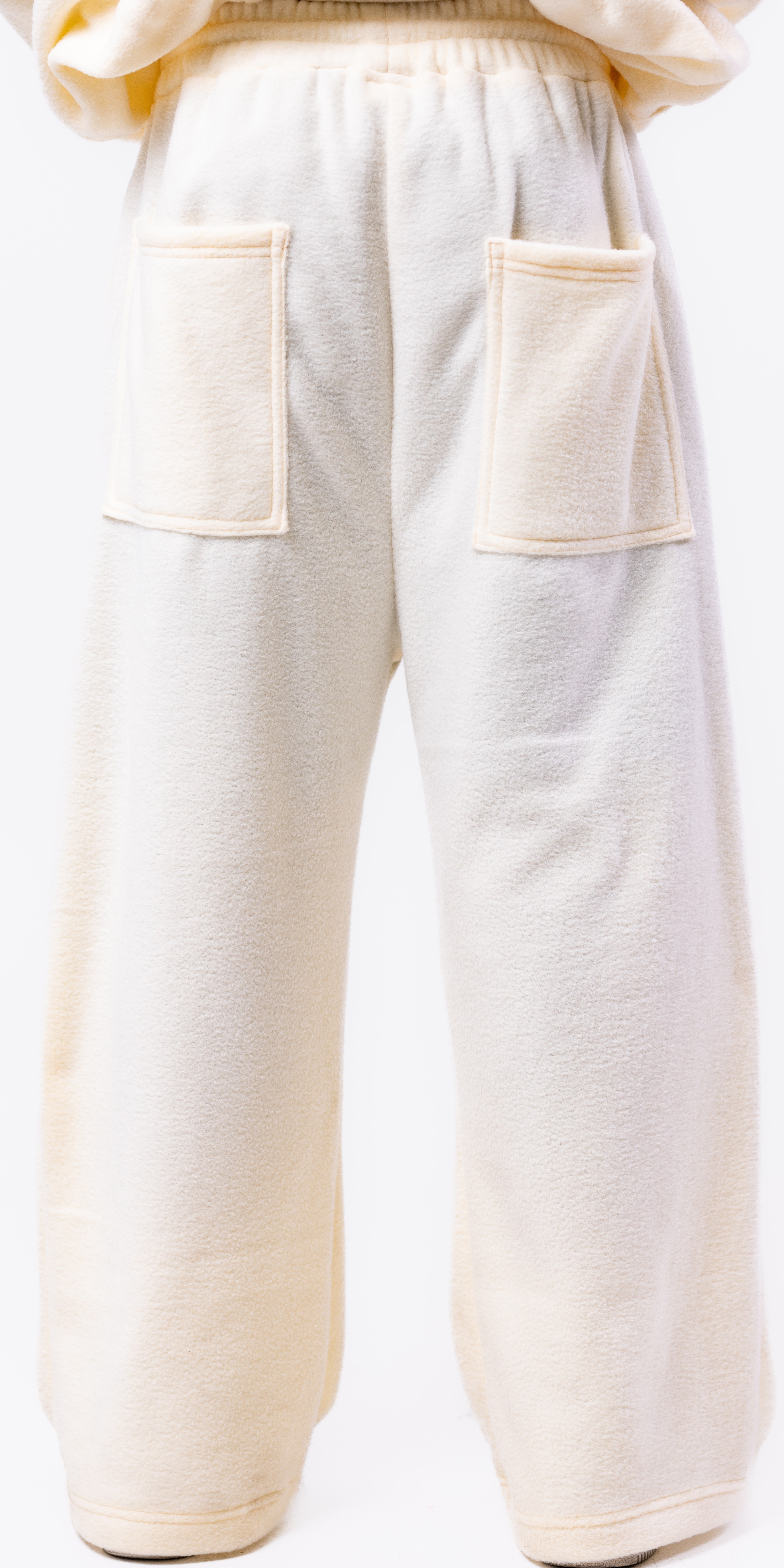 STILL Wide Leg Pants - Cream