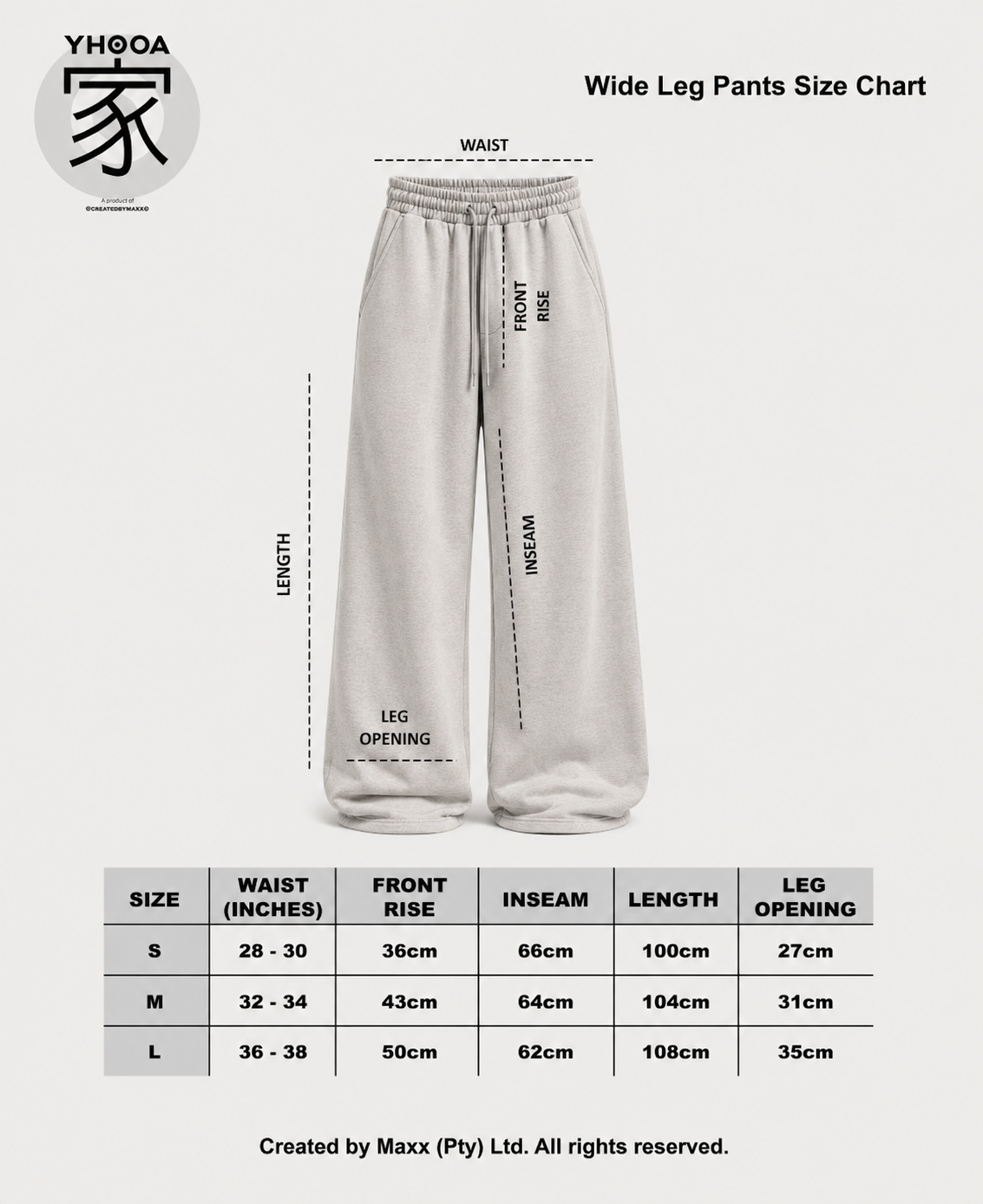 Size chart 6