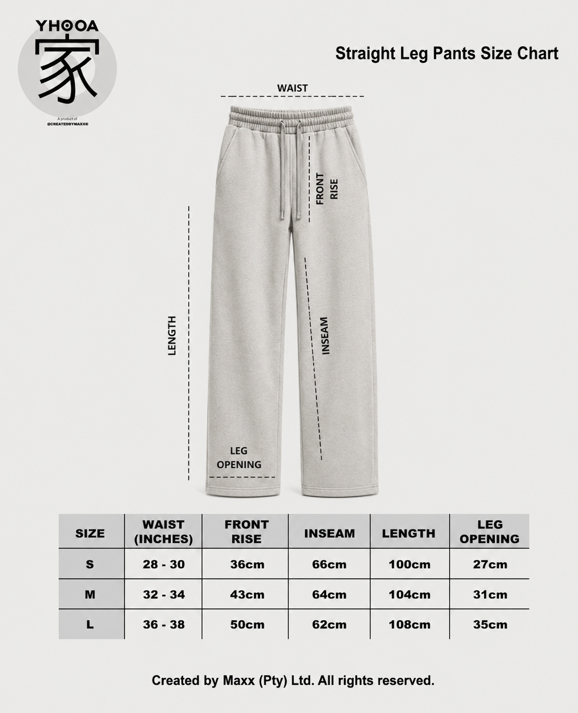 Size chart 7