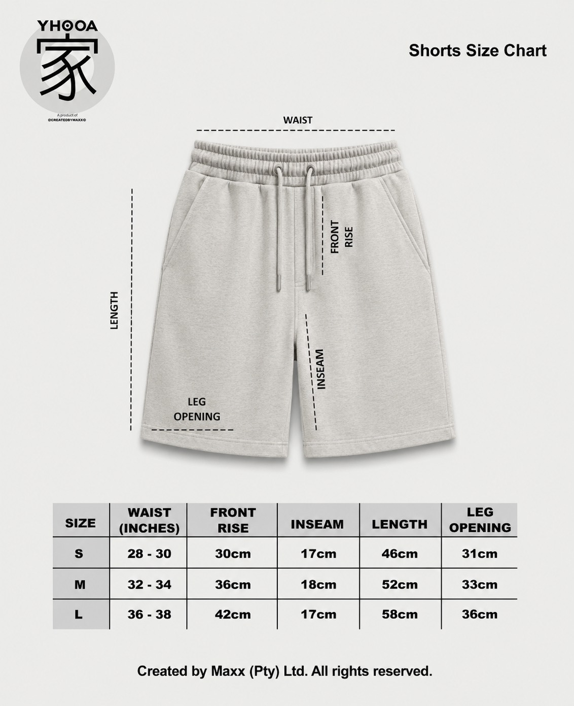 Size chart 8